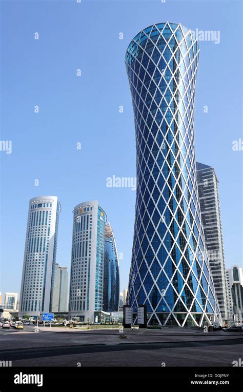 Tornado Tower Majlis Al Taawon Street Doha Qatar Arabian Peninsula