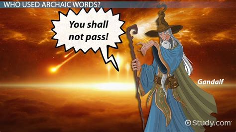 The act of carrying over. What Are Archaic Words? - Definition & Examples - ESL ...
