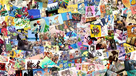 Black Aesthetic Anime Collage Wallpaper Laptop Pic Bugger