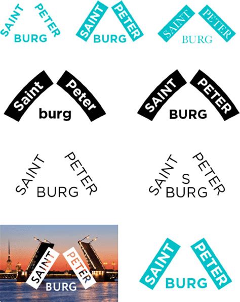 The Making Of The Saint Petersburg Tourist Logo