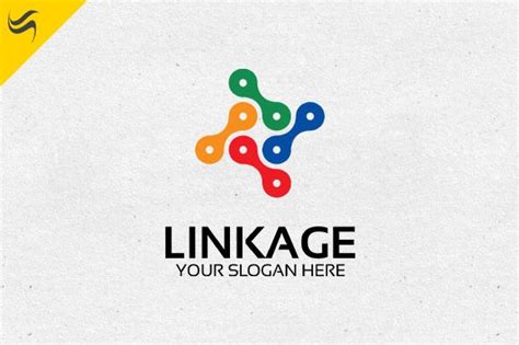 I Just Released Linkage Logo Template On Creative Market Connect Logo