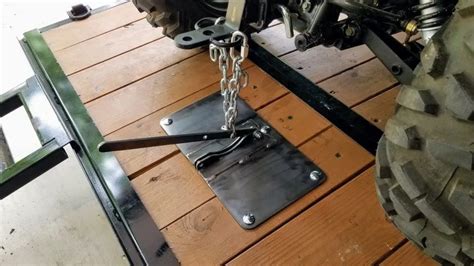Prototyping A New Atv Utv Tie Down System For Trailers Texas Metal