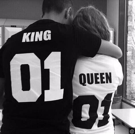Check spelling or type a new query. T Shirts Woman O Neck Cotton King Queen 01 Letter Print ...