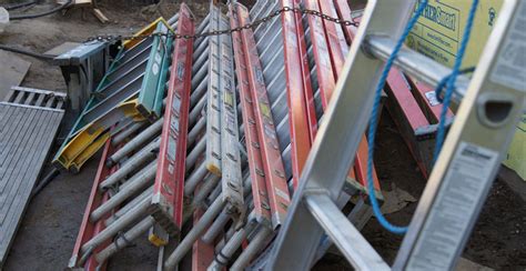 Learn Proper Ladder Storage Sunset Ladder And Scaffold Blog