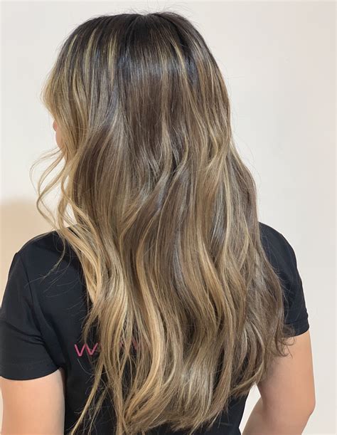 Balayage Pelo Con Mechas Color De Pelo Cabello