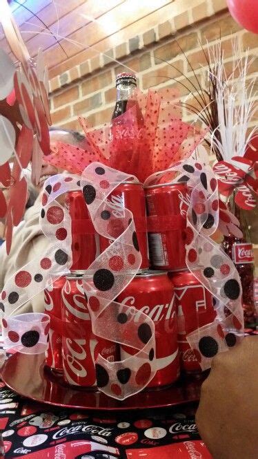 Coca Cola Decorations Idea Great For A Coke Themed Party Cool Foods