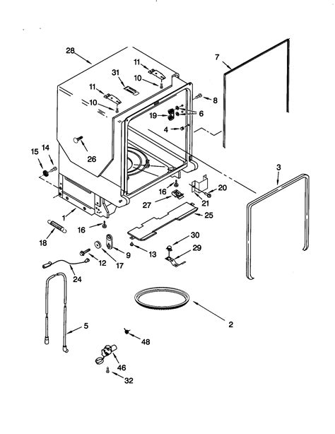 kenmore elite dishwasher wiring diagram