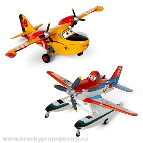 Disney Planes 2 Fire And Rescue Pontoon Dusty Lil Dipper Letadla 2