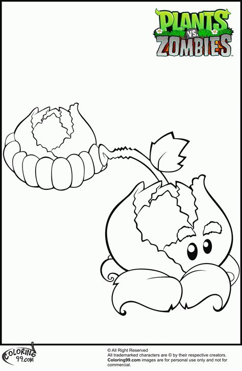 Plants Vs Zombies Coloring Pages Clip Art Library