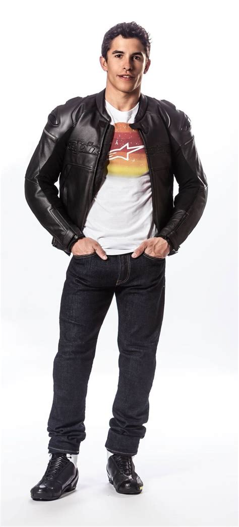 Guapos Marc Marquez Leather Jacket Men Leather Jacket