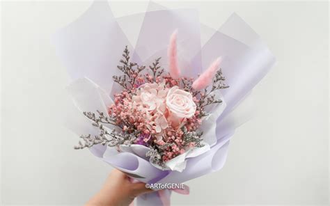 Enjoy free flower delivery same day in singapore. Lovely Hua Shop Singapore Flower Delivery with Preserved ...