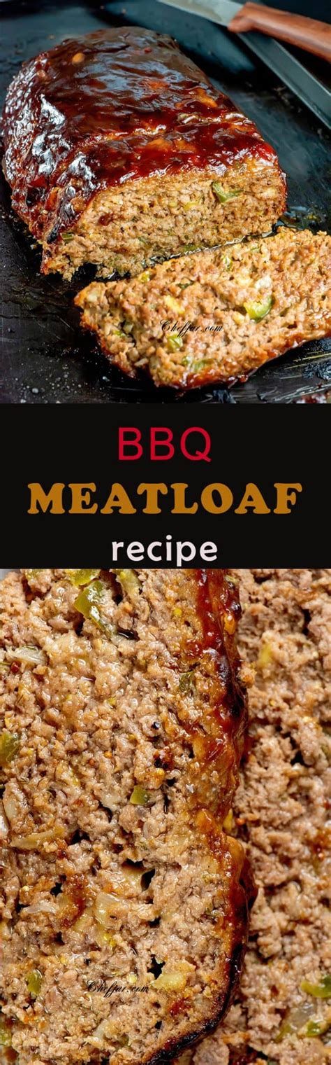 Juicy BBQ Meatloaf Recipe Chefjar