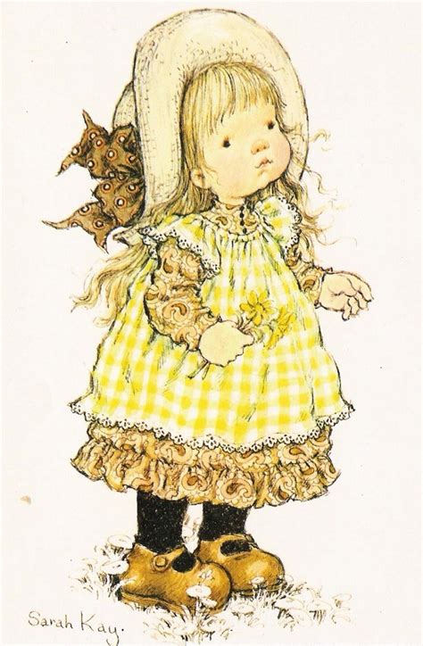 Yellow Flowers Sarah Kay Holly Hobbie Sarah Key