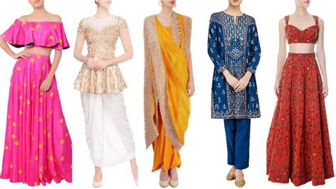 Your Guide To Diwali Dressing Embroidered Sharara To Peplum Kurta And