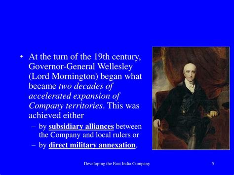 Ppt Developing The East India Company 1757 1833 Powerpoint