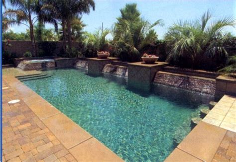 Geometric Pool Design Construction California 43 Aqua Magic Pool