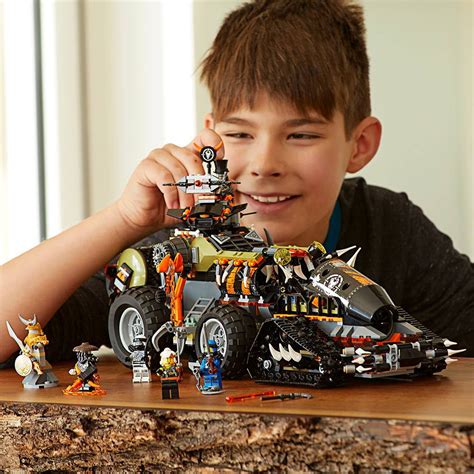 Buy Lego Ninjago Dieselnaut 70654 Ninja Warrior Tank Building Toy Online At Lowest Price In