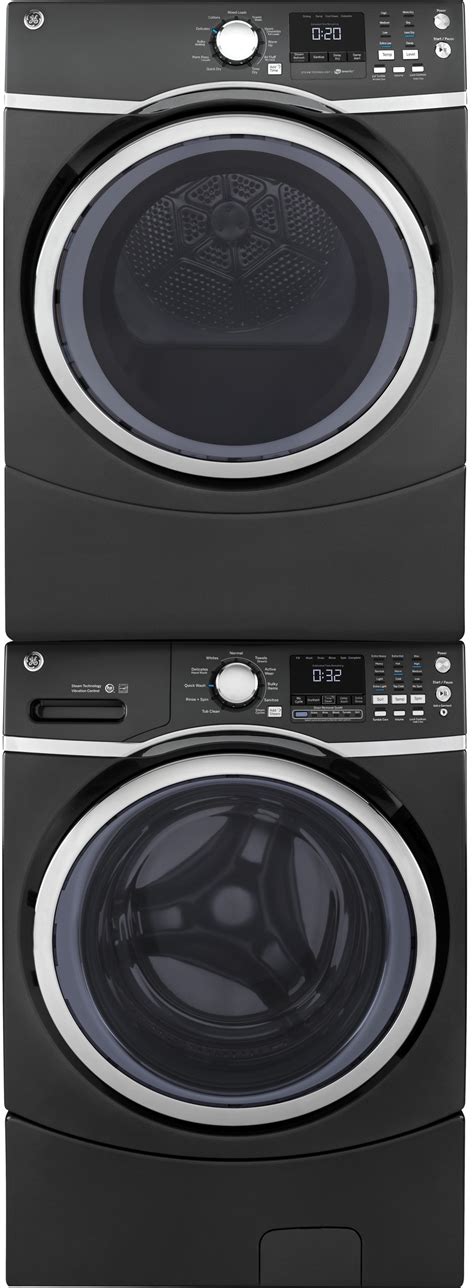 Ge Gewadrgd73 Stacked Washer And Dryer Set With Front Load Washer And Gas