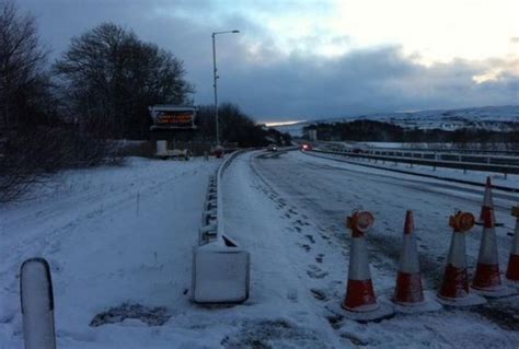 Snow Forces Closure Of Cumbria Roads And Schools Bbc News