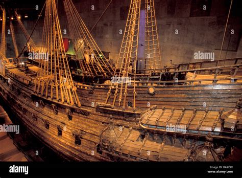 The Famous Swedish Galleon Vasa First Set Sail In 1628 On Its Maiden