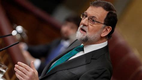 El representante del centro democrático expresó que . Moción de censura: Porqué Rajoy ha optado por la corbata ...