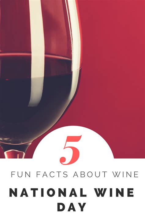 National Wine Day 5 Fun Facts About Wine No Heels Just Sneakers