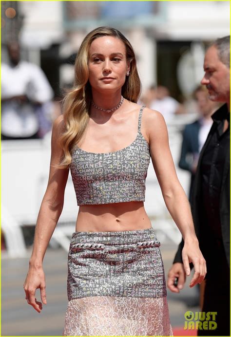 Brie Larson Bares Midriff In Chanel For Her Latest Cannes Film Festival Red Carpet Appearance