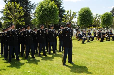 Medical Soldiers Pay Tribute To Fallen During Ceremony In France