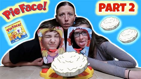 The Pie Face Game With Supersized Pies Challenge Part 2 The Loser