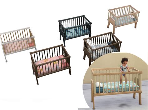 The Sims Resource Patreon Functional Toddler Crib