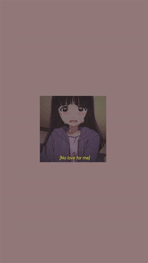 Download Sad Anime Cute Girl Aesthetic Wallpaper