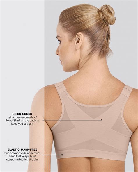 Doctor Recommended Post Surgical Wireless Bra With Front Closure Leonisa