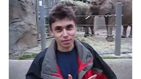 Me At The Zoo First Youtube Video Co Founder Jawed Karim