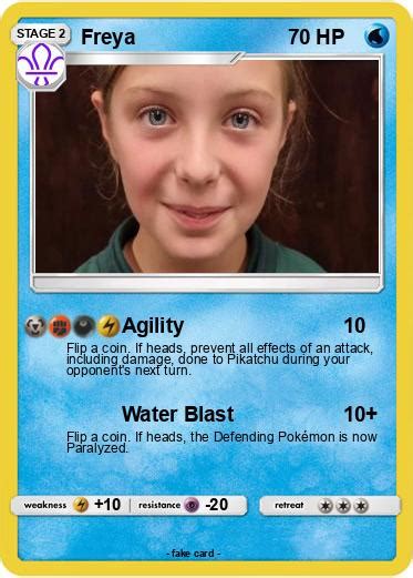 Pokémon Freya 42 42 Agility My Pokemon Card