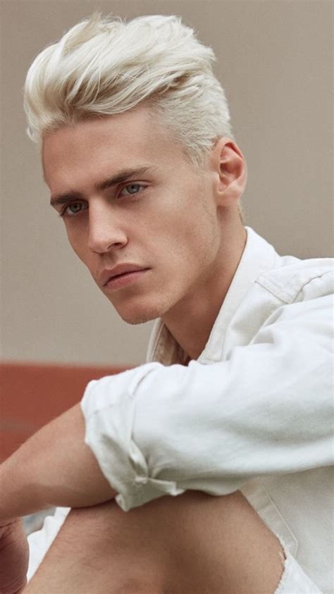 Best 25 White Hair Men Ideas On Pinterest Silver Hair Men Platinum