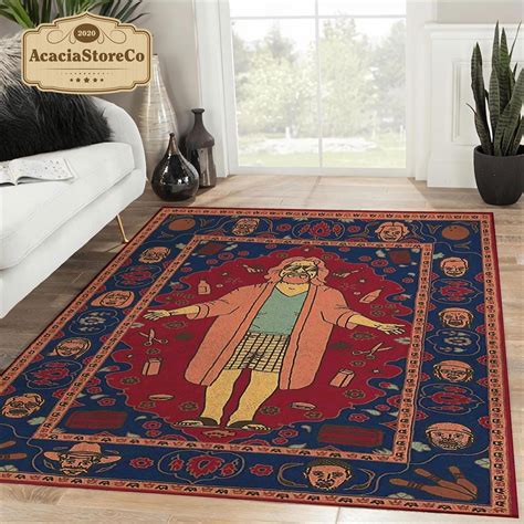 The Big Lebowski Carpet Living Room Rugs Large Vintage Rug Etsy