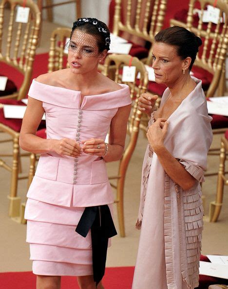 L R Princess Charlotte Casiraghi And Princess Stephanie De Monaco