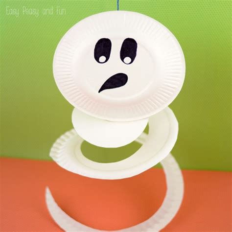 20 Fun And Frugal Paper Plate Crafts For Halloween