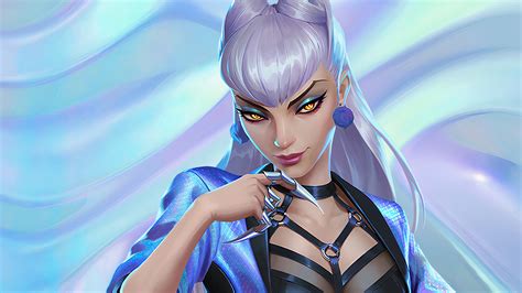 Kda Evelynn All Out As Spotted By Dot Esports The Official Splash For K Da All Out Evelynn Shows