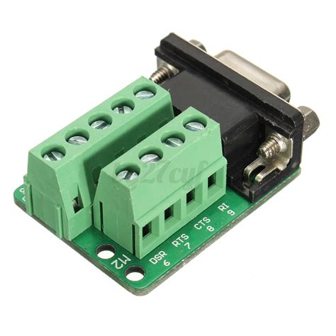 Versamax serial to ethernet adapter. DB9 9-pin Female RS-232 Serial Com Port Interface Breakout ...
