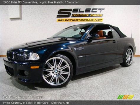 The bmw e46 m3 is one of our favorite models to ever roll off of the german car maker's production lines. Mystic Blue Metallic - 2006 BMW M3 Convertible - Cinnamon Interior | GTCarLot.com - Vehicle ...