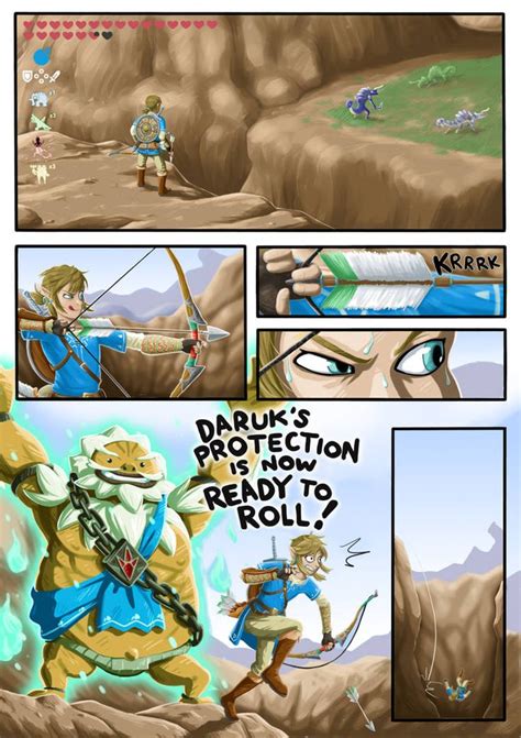 Daruks Protection By Fyrisvellir On Deviantart Legend Of Zelda Memes