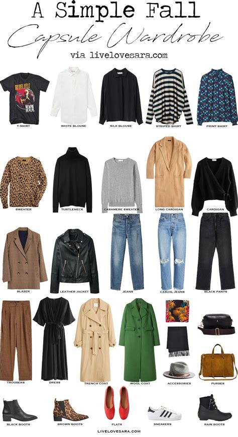 How To Build A Capsule Wardrobe For Fall Artofit