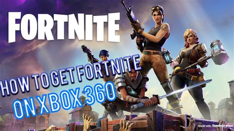 How To Get Fortnite On Xbox 360parody Youtube