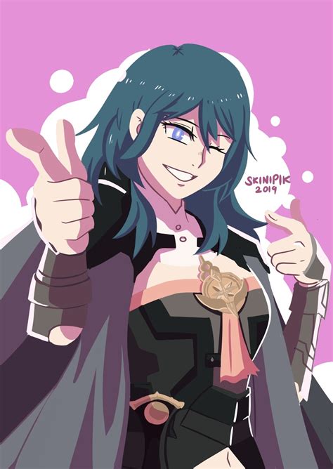 Female Byleth From The New Fire Emblem Three SKINIPIK DRAWINGS