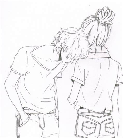 Cute Couple Hugging Drawing At Getdrawings Free Download