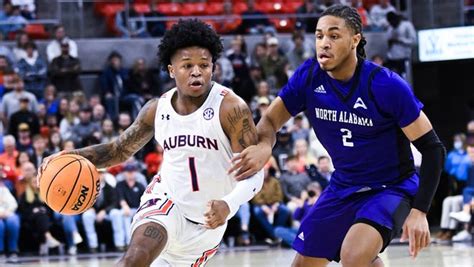 Steven Pearl Auburn Basketball Out Muscle North Alabama In Second Half