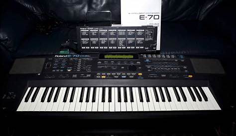roland e 70 owner's manual