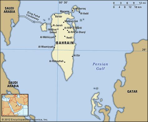 Map Of Bahrain Overview Map Worldofmaps Net Online Ma Vrogue Co