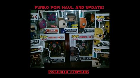 funko pop haul exclusives and updates youtube